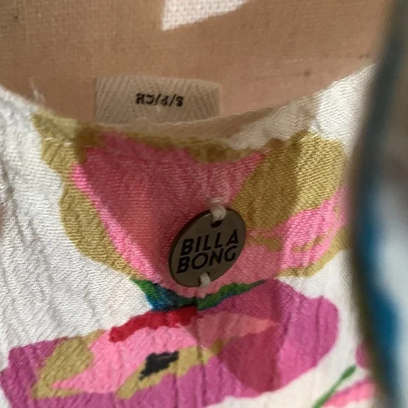 Billabong Night Twist Swing Mini Dress small - Picture 6 of 14